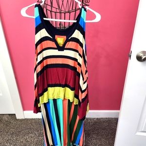 Body hugging, sleeveless dress